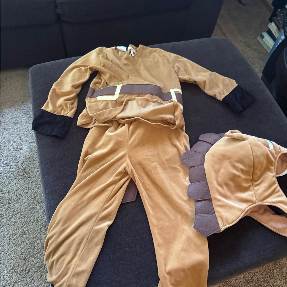 Pottery Kids Brown Horse Costume Set size 7-8